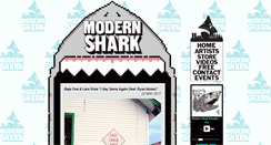 Desktop Screenshot of modernshark.com