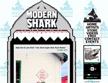 Tablet Screenshot of modernshark.com
